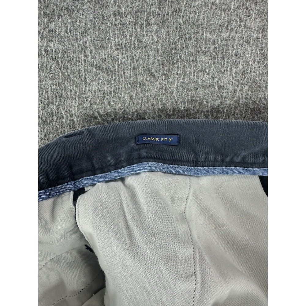 Polo Ralph Lauren Mens 9 Inch Shorts SZ 40 Navy Classic Twill Preppy Collegiate - Picture 9 of 9
